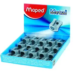مداد تراش فلزی مپد کلاسیک تک سوراخ بسته تک عددی کد 506600 – برایتو| فروش اینترنتی لوازم التحریر، لوازم تحریر، ملزومات اداری
