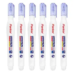 لاک غلط گیر پنتر قلمی حجم 12ml مدل CP-102 بسته 6 عددی &ndash; برایتو| فروش اینترنتی لوازم التحریر، لوازم تحریر، ملزومات اداری