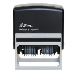 دستگاه مهر شاینی دو نمراتور مدل S-830-NN سایز 38 × 75 – برایتو| فروش اینترنتی لوازم التحریر، لوازم تحریر، ملزومات اداری