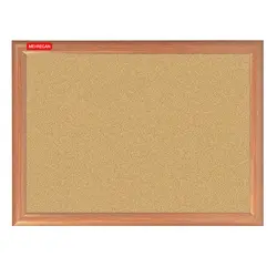 تابلو اعلانات چوب پنبه ای مهرگان با قاب چوبی سایز 70 × 50 سانتی متر &ndash; برایتو| فروش اینترنتی لوازم التحریر، لوازم تحریر، ملزومات اداری