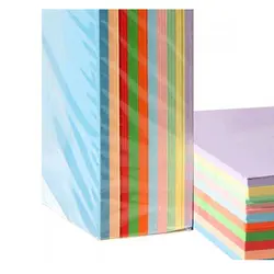 کاغذ رنگی A4 کپی مکس 10 رنگ 80 گرمی – قیمت و خرید | برایتو