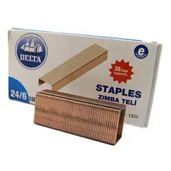 سوزن منگنه دلتا مسی سایز 24/6 مدل 1511 &ndash; برایتو| فروش اینترنتی لوازم التحریر، لوازم تحریر، ملزومات اداری