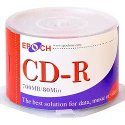 سی دی خام ایپاک پک 50 عددی مدل Epoch CD-R – برایتو| فروش اینترنتی لوازم التحریر، لوازم تحریر، ملزومات اداری