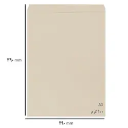 پاکت A3 نخودی بسته 10 عددی &ndash; برایتو| فروش اینترنتی لوازم التحریر، لوازم تحریر، ملزومات اداری