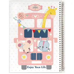 دفتر مشق 60 برگ سیمی جلد دار فانتزی نهال مکث کد 9614 &ndash; برایتو| فروش اینترنتی لوازم التحریر، لوازم تحریر، ملزومات اداری