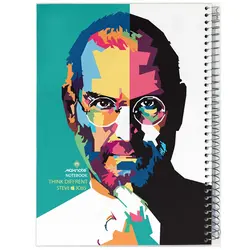 دفتر 100 برگ سیمی جلد دار نهال مکث طرح پرتره کد 9136 &ndash; برایتو| فروش اینترنتی لوازم التحریر، لوازم تحریر، ملزومات اداری