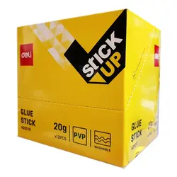 چسب ماتیکی دلی 20 گرم مدل Deli A20210 بسته 12 عددی &ndash; برایتو| فروش اینترنتی لوازم التحریر، لوازم تحریر، ملزومات اداری