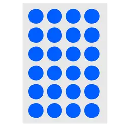 برچسب دایره ای آبی قطر 2 سانتی متر بسته 100 برگی &ndash; برایتو| فروش اینترنتی لوازم التحریر، لوازم تحریر، ملزومات اداری