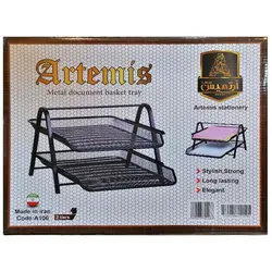 کازیه فلزی 2 طبقه اداری مدل آرتمیس کد A106 – برایتو| فروش اینترنتی لوازم التحریر، لوازم تحریر، ملزومات اداری