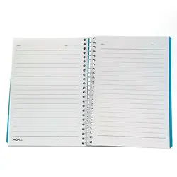 دفتر یادداشت 100 برگ نهال مکث جلد طلقی سیم از بغل کد 9335 &ndash; برایتو| فروش اینترنتی لوازم التحریر، لوازم تحریر، ملزومات اداری