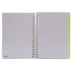 دفتر یادداشت 80 برگ Nahal Max نهال مکس جلد طلقی سیم از بغل کد 9330 &ndash; برایتو| فروش اینترنتی لوازم التحریر، لوازم تحریر، ملزومات اداری