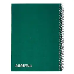 دفتر 100 برگ سیمی جلد سخت مقوایی ساده سایز وزیری &ndash; برایتو| فروش اینترنتی لوازم التحریر، لوازم تحریر، ملزومات اداری