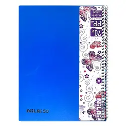 دفتر نقاشی 50 برگ سیمی جلد طلقی PP سایز وزیری &ndash; برایتو| فروش اینترنتی لوازم التحریر، لوازم تحریر، ملزومات اداری