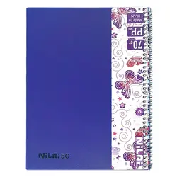 دفتر نقاشی 50 برگ سیمی جلد طلقی PP سایز وزیری &ndash; برایتو| فروش اینترنتی لوازم التحریر، لوازم تحریر، ملزومات اداری