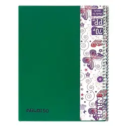 دفتر نقاشی 50 برگ سیمی جلد طلقی PP سایز وزیری &ndash; برایتو| فروش اینترنتی لوازم التحریر، لوازم تحریر، ملزومات اداری