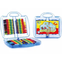 مداد شمعی 36 رنگ آریا پاستل کیفی کد 2032 &ndash; برایتو| فروش اینترنتی لوازم التحریر، لوازم تحریر، ملزومات اداری