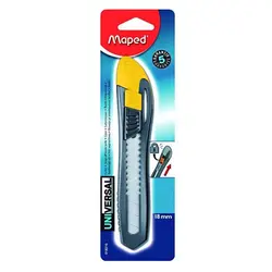 کاتر مپد 18 میلی متر مدل Universal کاتر بزرگ Maped کد 018310 – برایتو| فروش اینترنتی لوازم التحریر، لوازم تحریر، ملزومات اداری