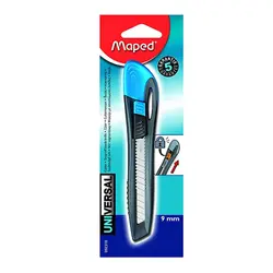 کاتر مپد 9 میلی متر مدل Universal کاتر کوچک Maped کد 092310 – برایتو| فروش اینترنتی لوازم التحریر، لوازم تحریر، ملزومات اداری