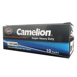 باتری نیم قلمی کملیون مدل Camelion Super Heavy Duty AAA بسته 40 عددی &ndash; برایتو| فروش اینترنتی لوازم التحریر، لوازم تحریر، ملزومات اداری