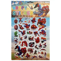 استیکر برجسته طرح مرد عنکبوتی SpiderMan &ndash; لوازم تحریر برایتو | خرید اینترنتی لوازم التحریر