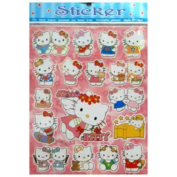 برچسب فانتزی طرح کیتی KITTY &ndash; لوازم تحریر برایتو | خرید اینترنتی لوازم التحریر