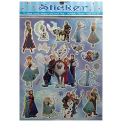 برچسب فانتزی طرح فروزن FROZEN &ndash; لوازم تحریر برایتو | خرید اینترنتی لوازم التحریر