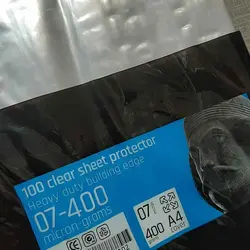 کاور کاغذ A4 سورنا SORENA بسته 100 عددی 7 میکرون &ndash; لوازم تحریر برایتو | خرید اینترنتی لوازم التحریر