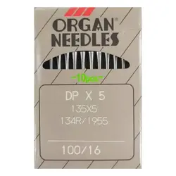سوزن چرخ خیاطی ژرسه دوزی ارگان مدل دی پی DP سایز 16 بسته 10 عددی &ndash; لوازم تحریر برایتو | خرید اینترنتی لوازم التحریر