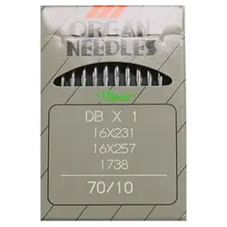 سوزن چرخ خیاطی صنعتی راسته دوز ارگان مدل دی بی DB سایز 10 بسته 10 عددی &ndash; لوازم تحریر برایتو | خرید اینترنتی لوازم التحریر