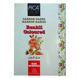 کاغذ کاربن خیاطی ترک مدل پیکادور Picador قرمز سایز A4 – لوازم تحریر برایتو | خرید اینترنتی لوازم التحریر