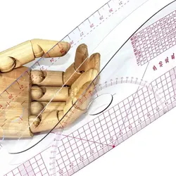 خط کش خیاطی همه کاره ژله ای &ndash; لوازم تحریر برایتو | خرید اینترنتی لوازم التحریر