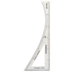 خط کش گونیا مقعر خیاطی مدل زمرد &ndash; لوازم تحریر برایتو | خرید اینترنتی لوازم التحریر