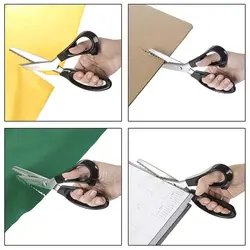 قیچی خیاطی دالبر (زیگزاگ) پارچه مدل بلتکس Belltex &ndash; لوازم تحریر برایتو | خرید اینترنتی لوازم التحریر