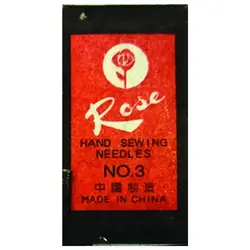 سوزن خیاطی دستی مدل رز Rose سایز 3 بسته 20 عددی &ndash; لوازم تحریر برایتو | خرید اینترنتی لوازم التحریر