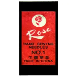 سوزن خیاطی دستی مدل رز Rose سایز 1 بسته 20 عددی &ndash; لوازم تحریر برایتو | خرید اینترنتی لوازم التحریر