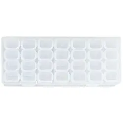 جعبه نظم دهنده لوازم خیاطی مدل 28 خانه &ndash; لوازم تحریر برایتو | خرید اینترنتی لوازم التحریر