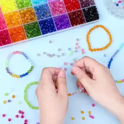 مهره دستبند مدل کریستال ریسه ای سایز 4 &ndash; لوازم تحریر برایتو | خرید اینترنتی لوازم التحریر