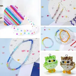 مهره دستبند مدل کریستال ریسه ای سایز 4 &ndash; لوازم تحریر برایتو | خرید اینترنتی لوازم التحریر