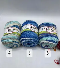 کاموا لیزای باتیک Lizay Batic ترک چند رنگ اسپرت کد 2 بسته 5 عددی &ndash; لوازم تحریر برایتو | خرید اینترنتی لوازم التحریر