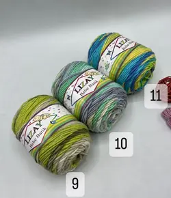 کاموا لیزای باتیک Lizay Batic ترک چند رنگ اسپرت کد 2 بسته 5 عددی &ndash; لوازم تحریر برایتو | خرید اینترنتی لوازم التحریر