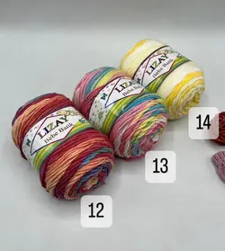 کاموا لیزای باتیک Lizay Batic ترک چند رنگ اسپرت کد 2 بسته 5 عددی &ndash; لوازم تحریر برایتو | خرید اینترنتی لوازم التحریر