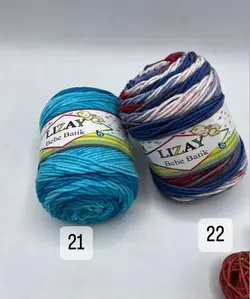 کاموا لیزای باتیک Lizay Batic ترک چند رنگ اسپرت کد 2 بسته 5 عددی &ndash; لوازم تحریر برایتو | خرید اینترنتی لوازم التحریر