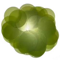 پولک سکه ای 35 میل سبز روشن بسته 25 گرمی &ndash; لوازم تحریر برایتو | خرید اینترنتی لوازم التحریر