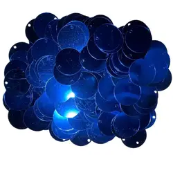 پولک سکه ای 15 میل آبی کاربنی بسته 25 گرمی &ndash; لوازم تحریر برایتو | خرید اینترنتی لوازم التحریر