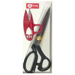 قیچی خیاطی تیغه فولادی پین Pin همراه با سر نخ زن &ndash; لوازم تحریر برایتو | خرید اینترنتی لوازم التحریر