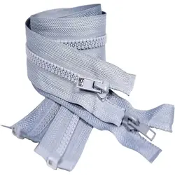 زیپ کاپشنی طوسی 70 سانت دنده 5 پلاستیکی &ndash; لوازم تحریر برایتو | خرید اینترنتی لوازم التحریر