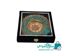 ست بشقاب 20 فیروزه کوب با جعبه جیر