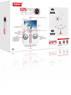 کوادکوپتر X25PRO سایما (دارای GPS) - کوادکوپتر ایران سایما