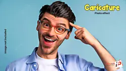 تبدیل عکس به کاریکاتور در فتوشاپ - مرجع پروژه آماده افترافکت و گرافیک کامپیوتری