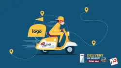 وکتور موتور پیک موتوری - مرجع پروژه آماده افترافکت و گرافیک کامپیوتری